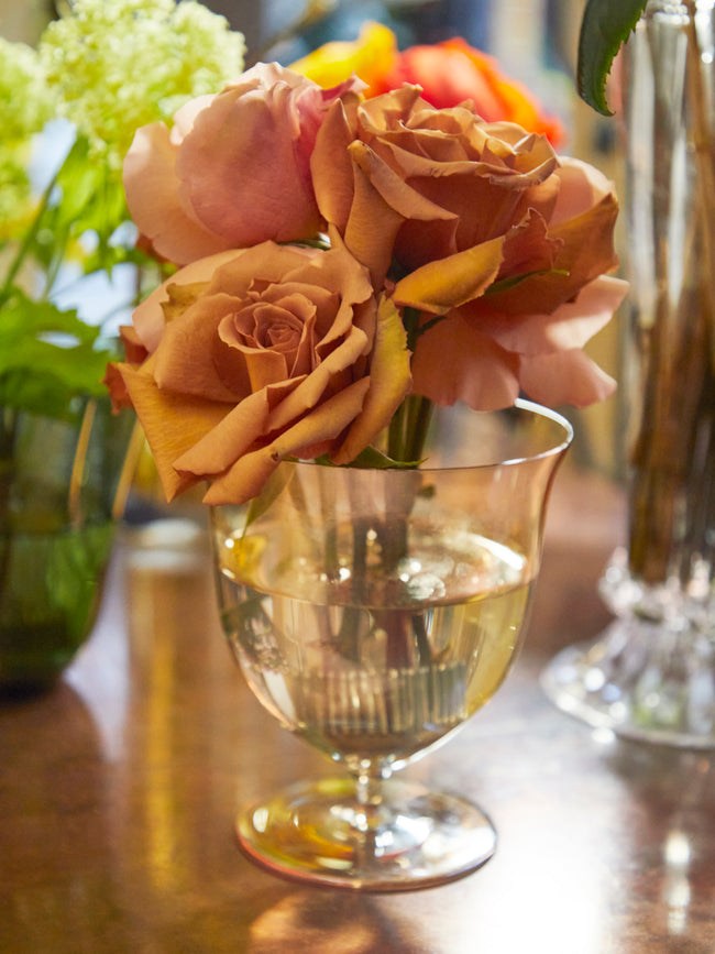 Lobmeyr - Patrician Gold Lustre Hand-Blown Crystal Vase -  - ABASK