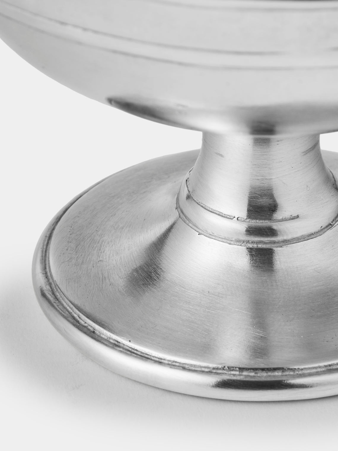 Cosi Tabellini - Osteria Pewter Footed Ice Cream Cup - Silver - ABASK