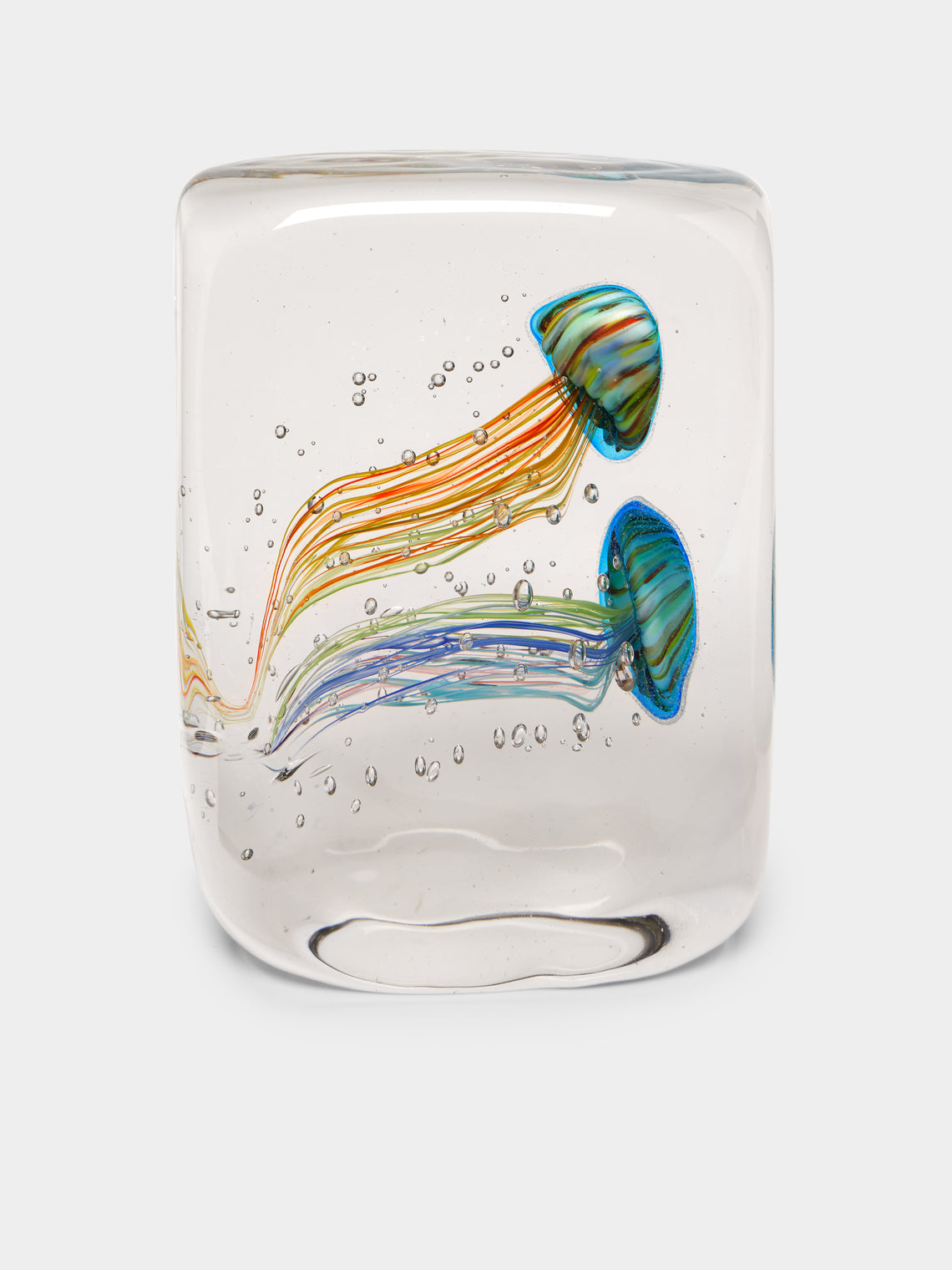 Antique and Vintage - 1980s Jellyfish Murano Glass Paperweight -  - ABASK - 