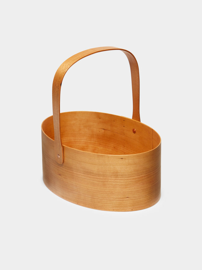 Ifuji - Hand-Carved Maple Wood Cutlery Carrier -  - ABASK - 