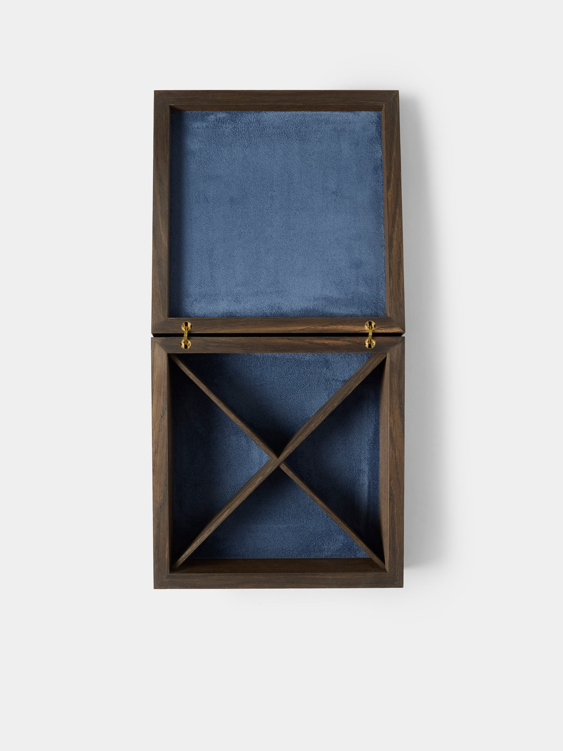 Kevin Stamper - Albers Wood Desk Box - Blue - ABASK