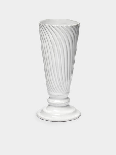 Astier de Villatte - Peggy Hand-Glazed Ceramic Vase -  - ABASK - 
