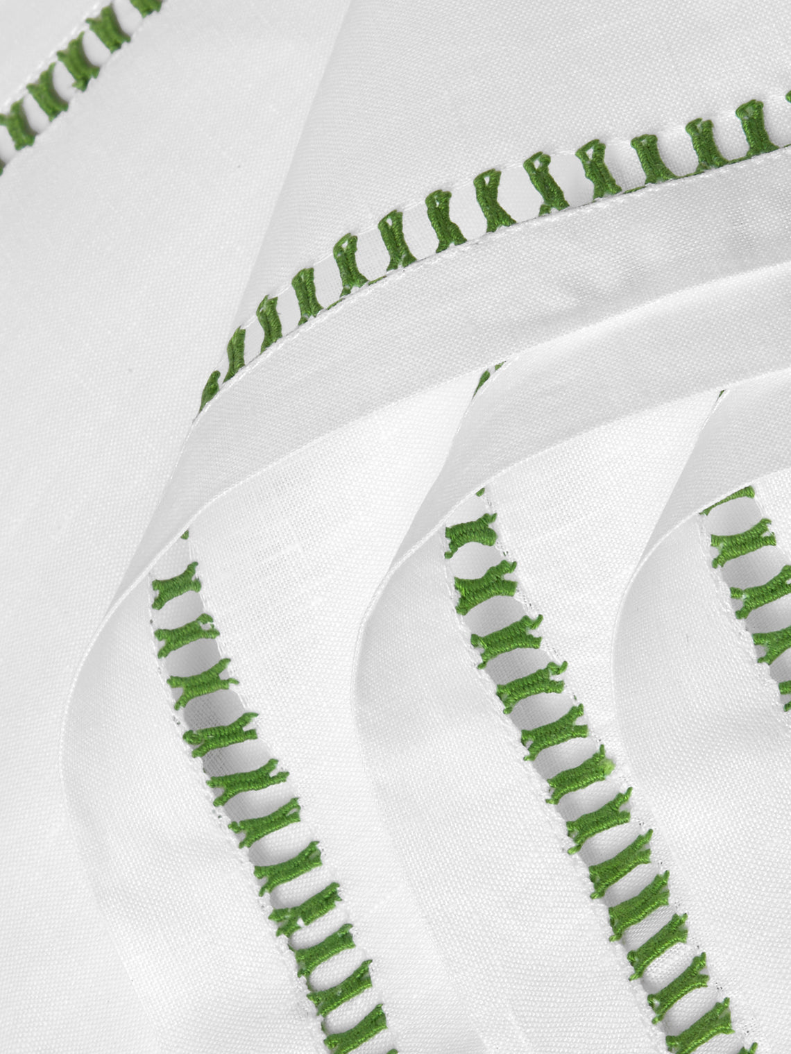 Los Encajeros - Tokyo Linen Napkins (Set of 4) - White - ABASK