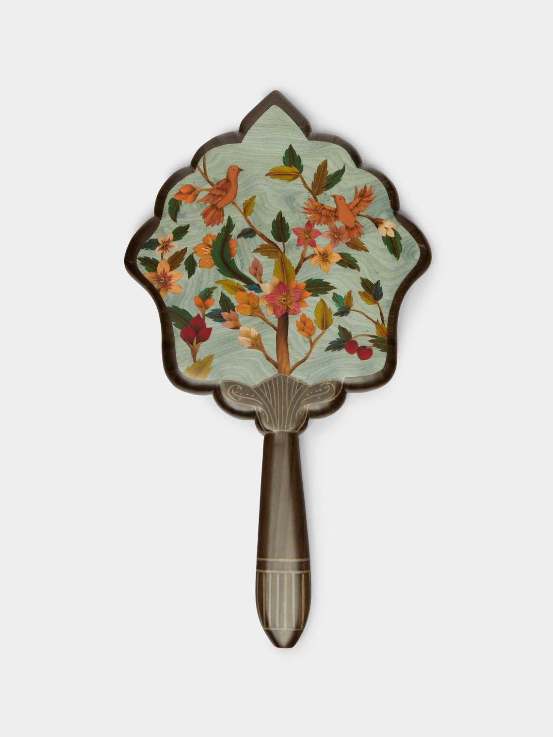 Silvia Furmanovich - Tree Marquetry Wood Hand Mirror -  - ABASK - 