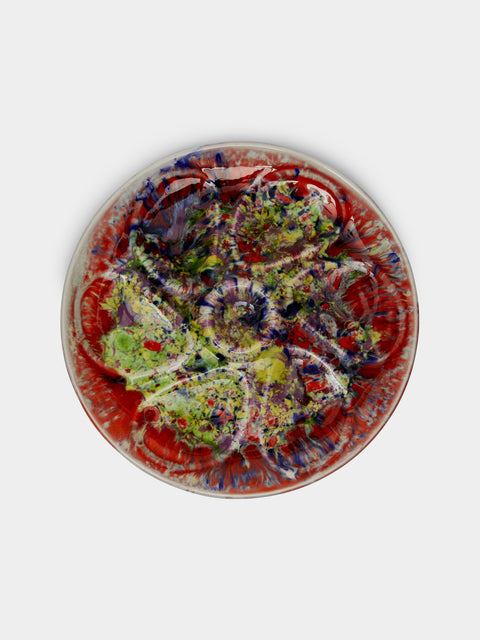Antique and Vintage - 1960s Abstract Oyster Plate -  - ABASK - 