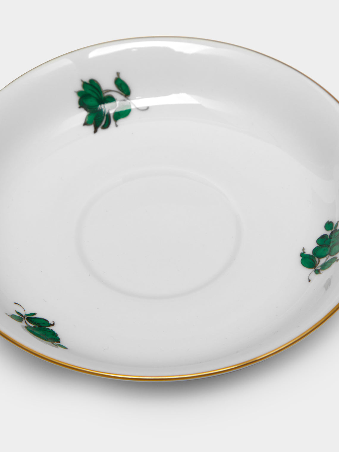 Augarten - Maria Theresia Hand-Painted Porcelain Coffee Cup and Saucer -  - ABASK