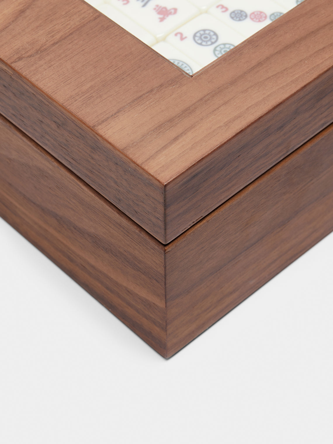 Agresti - Walnut Mahjong Set -  - ABASK