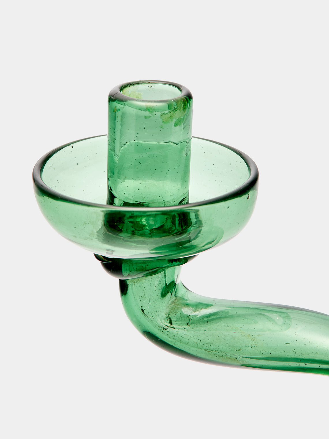 Antique and Vintage - 1950s Carlo Scarpa Murano Glass Candle Holder -  - ABASK
