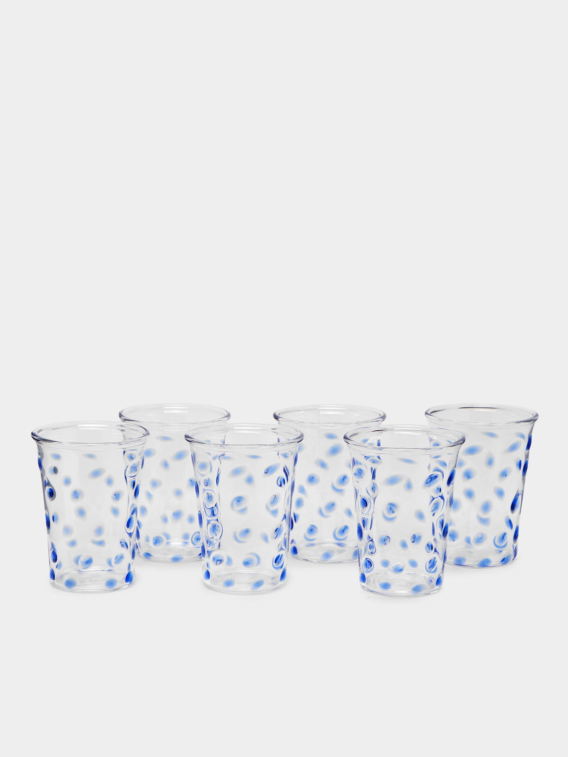 Anut Cairo - Dotty Hand-Blown Glass Tumblers (Set of 6) -  - ABASK