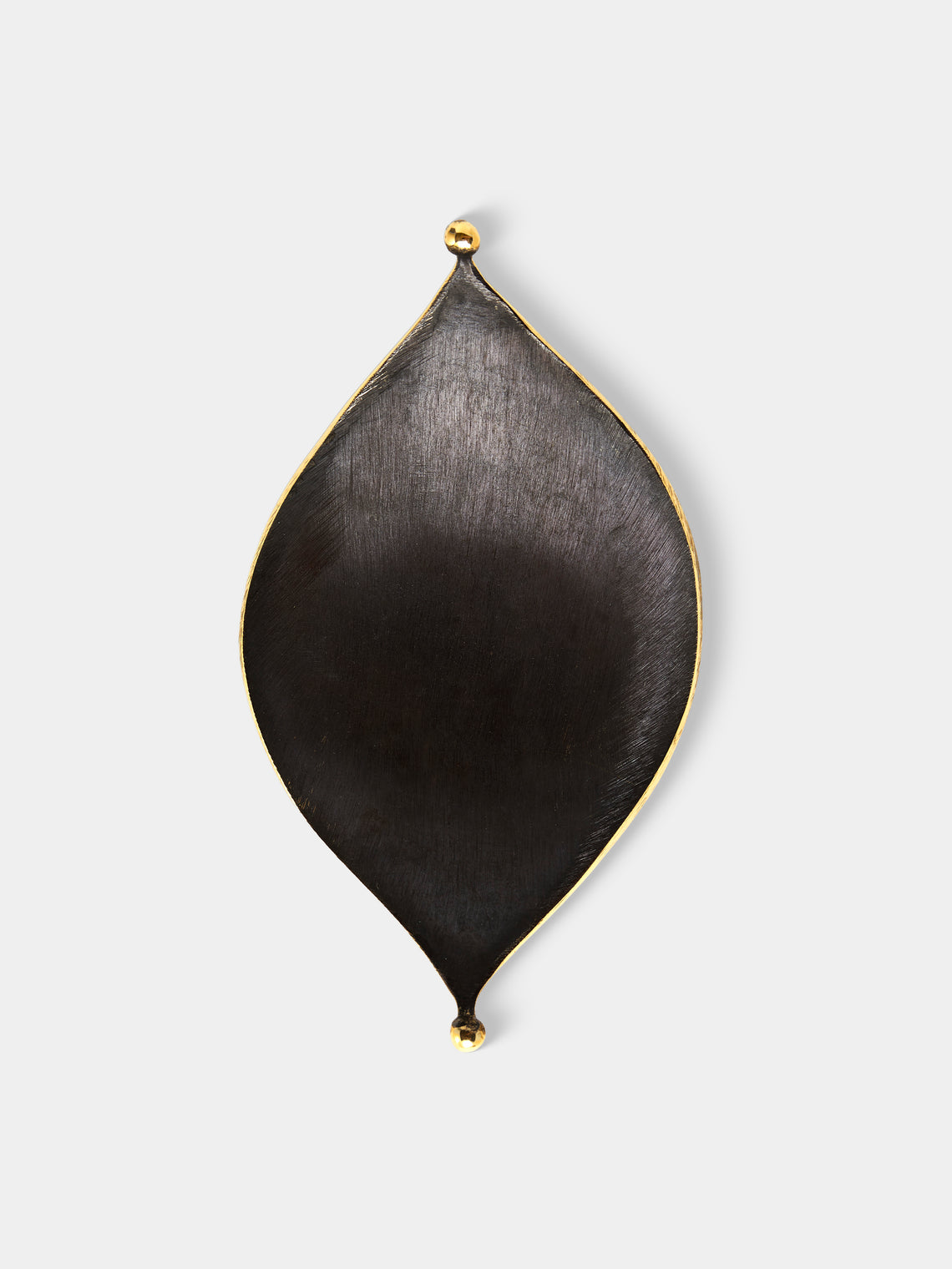 Carl Auböck - Leaf Brass Ashtray - Black - ABASK