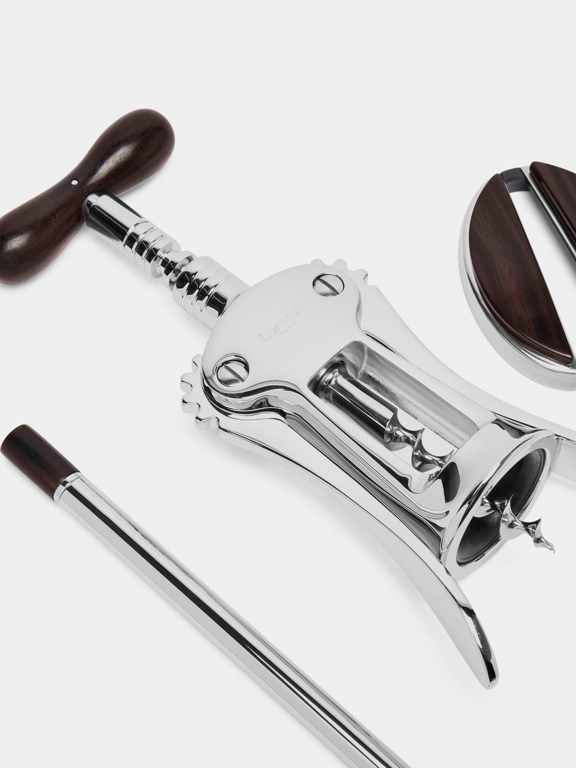 Lorenzi Milano - Ebony Wine Accessories (Set of 3) -  - ABASK