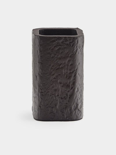 Giobagnara - Riace Imperfect Bronze Toothbrush Holder - Black - ABASK - 
