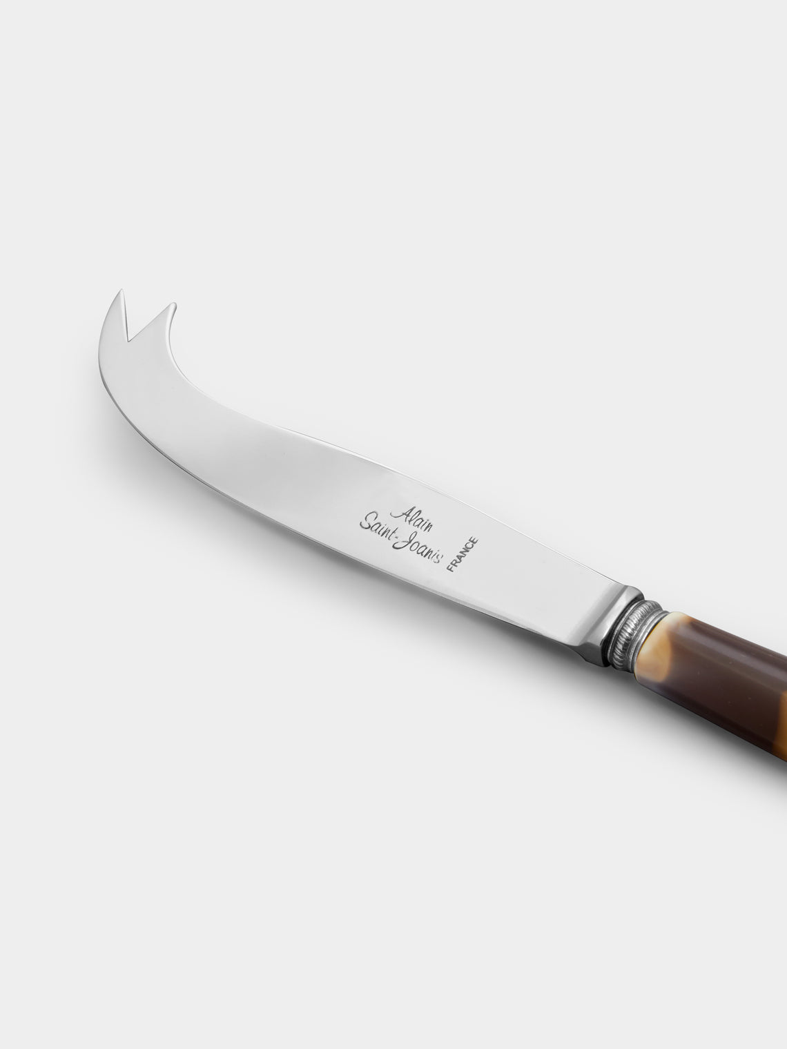 Alain Saint-Joanis - Iris Marbled Resin Cheese Knife -  - ABASK