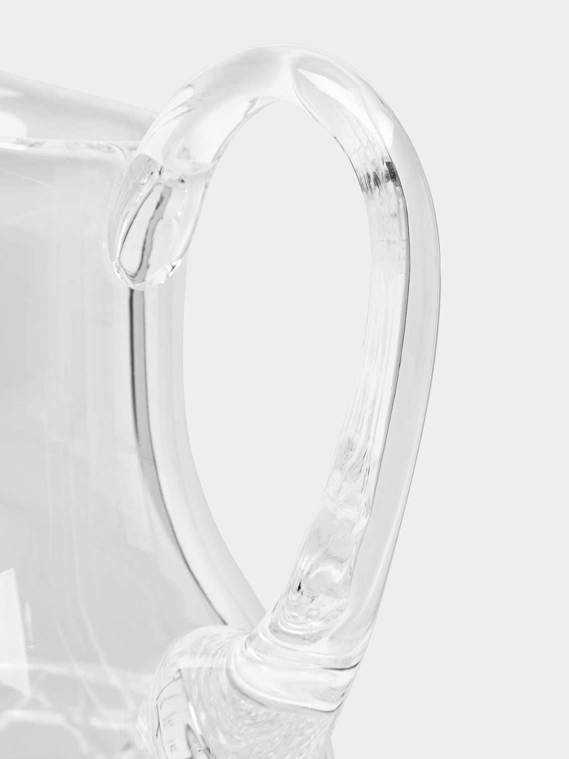Cristallerie De Montbronn - Jacquard Hand-Blown Crystal Water Pitcher -  - ABASK