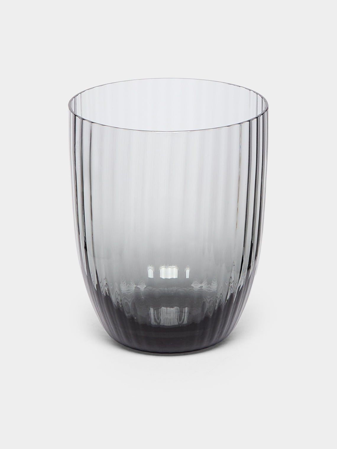 NasonMoretti - Idra Hand-Blown Murano Glass Tumblers (Set of 6) - Gray - ABASK