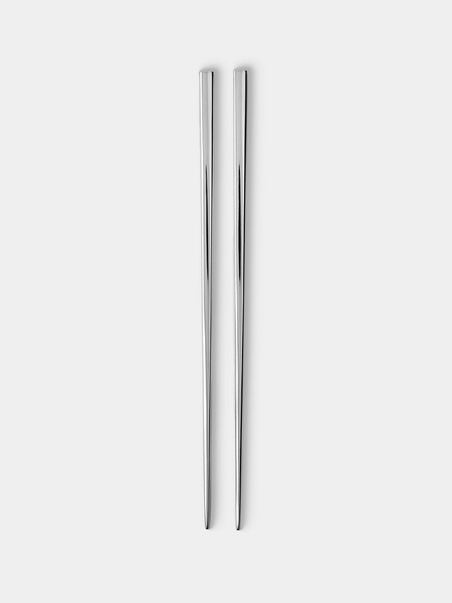 Seikado - Sterling Silver Large Chopsticks - Silver - ABASK - 