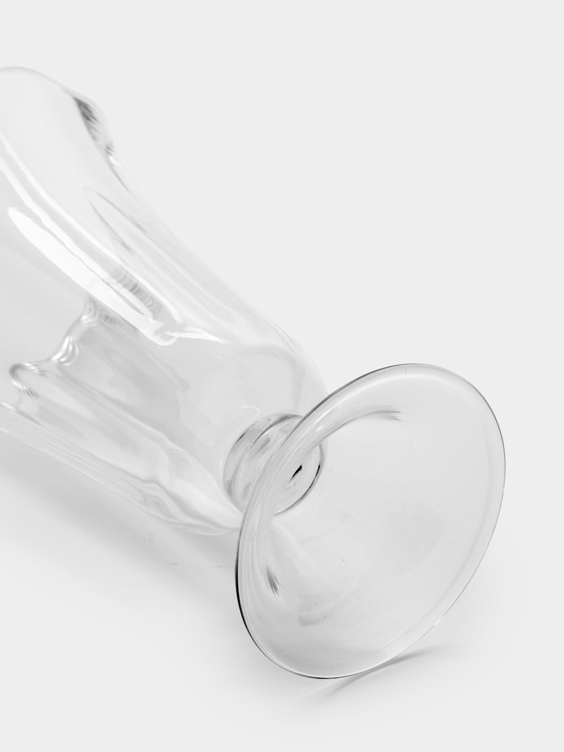 Akua Objects - Alban Crystal Tulip Vase (6in/16cm) - Clear - ABASK