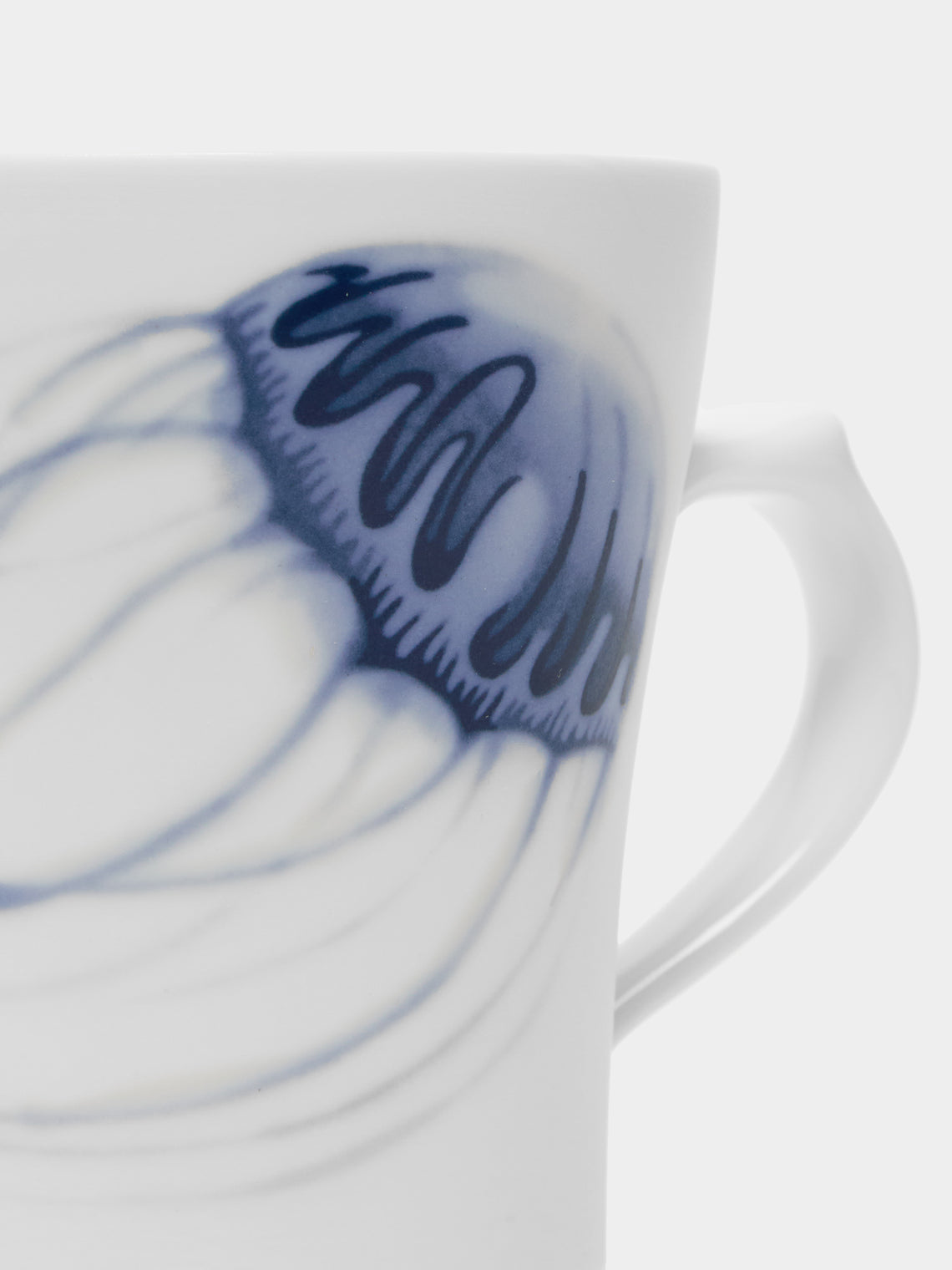 Hering Berlin - Ocean Porcelain Mugs (Set of 2) - White - ABASK