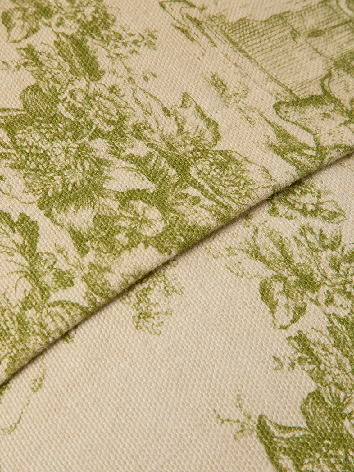 The House of Lyria - Linen Cushion (17.5in/45cm) - Cream - ABASK