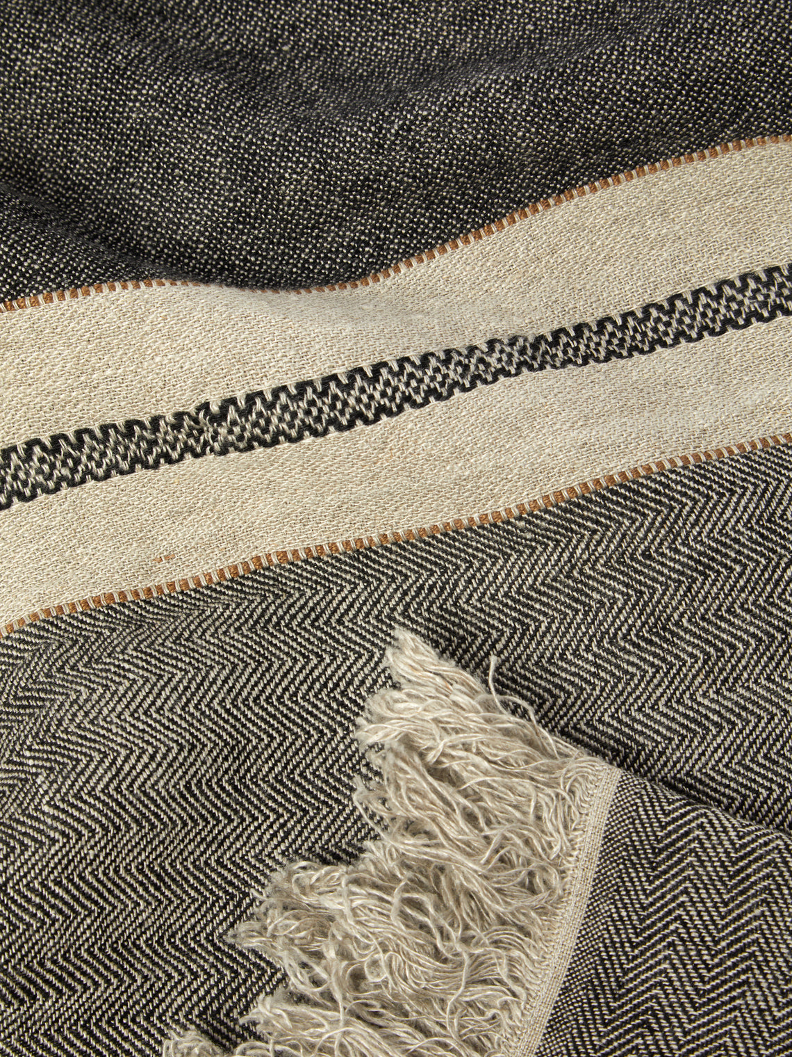 Libeco - Tack Stripe Belgian Linen Towel -  - ABASK