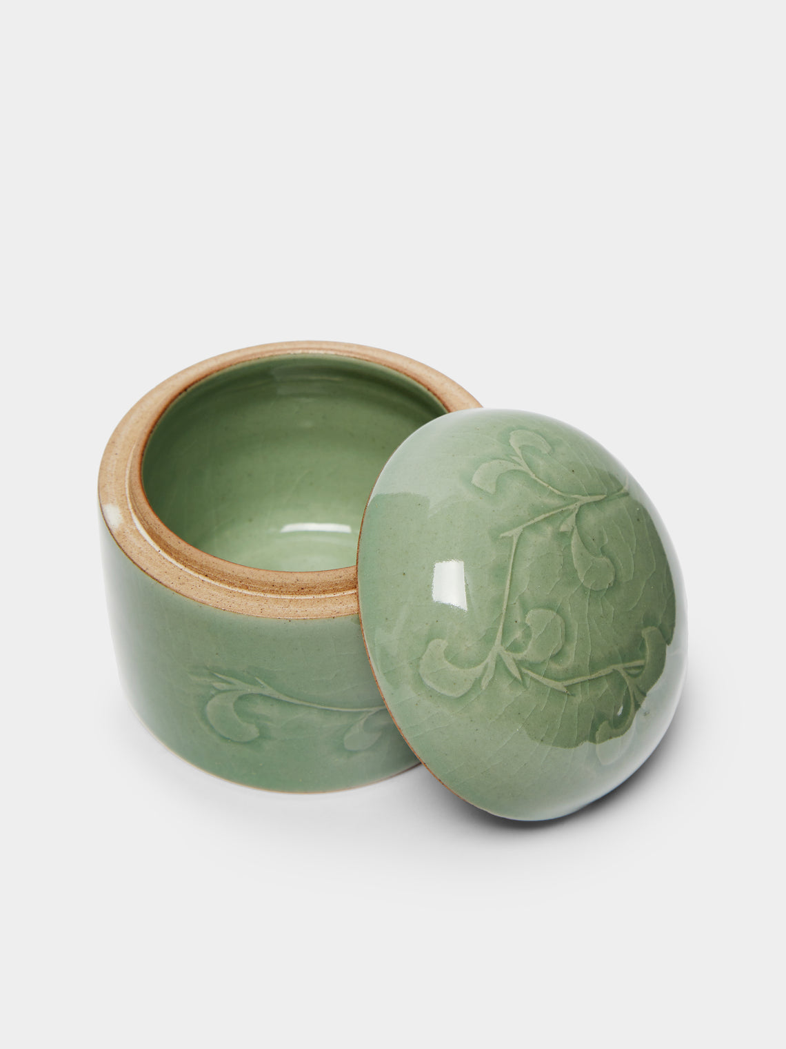 Kim Pan-ki - Celadon Lidded Jar -  - ABASK