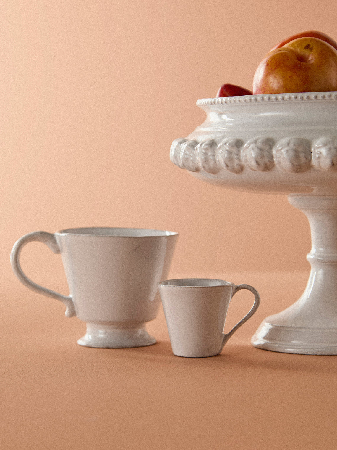 Astier de Villatte - Hand-Glazed Ceramic Espresso Cup - White - ABASK