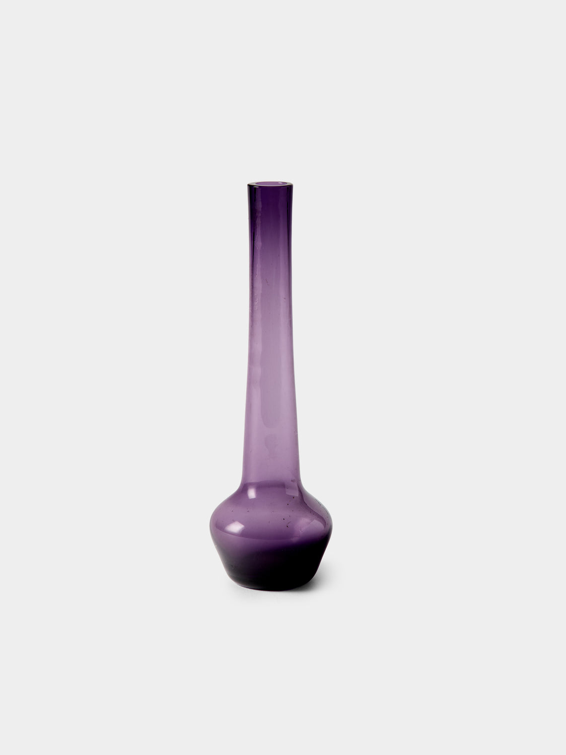 Antique and Vintage - Mid-Century Glass Bud Vases (Set of 8) - Purple - ABASK
