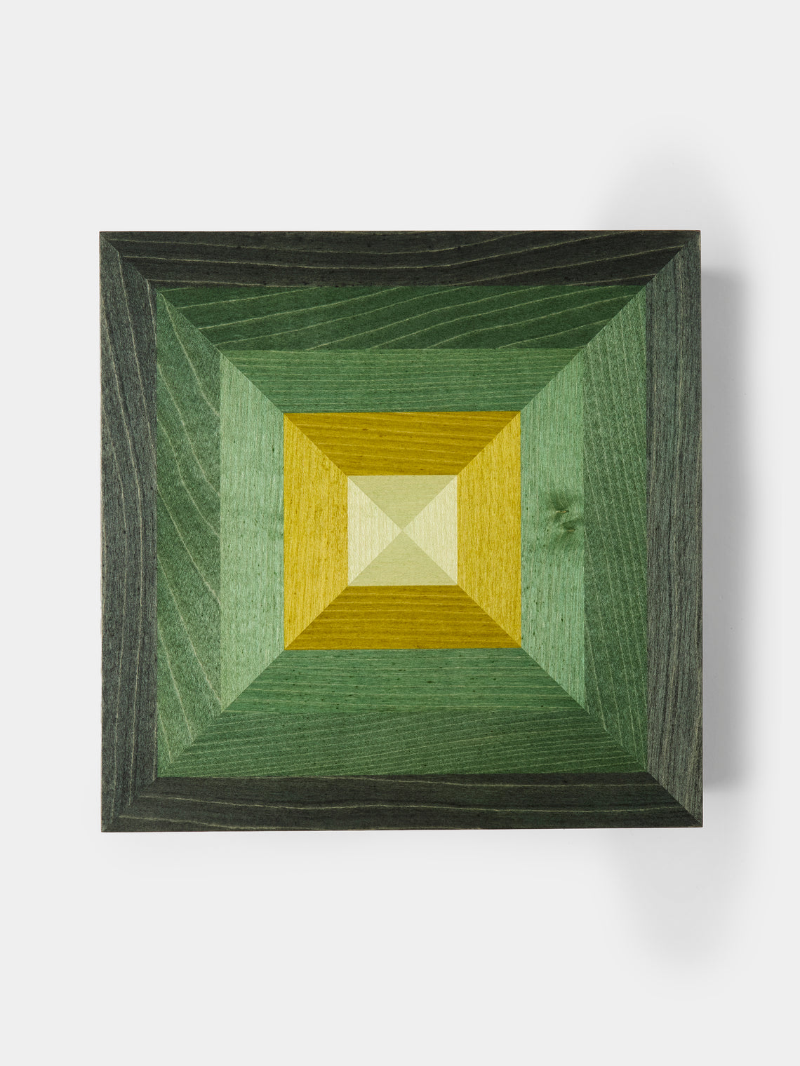 Kevin Stamper - Albers Wood Desk Box - Green - ABASK