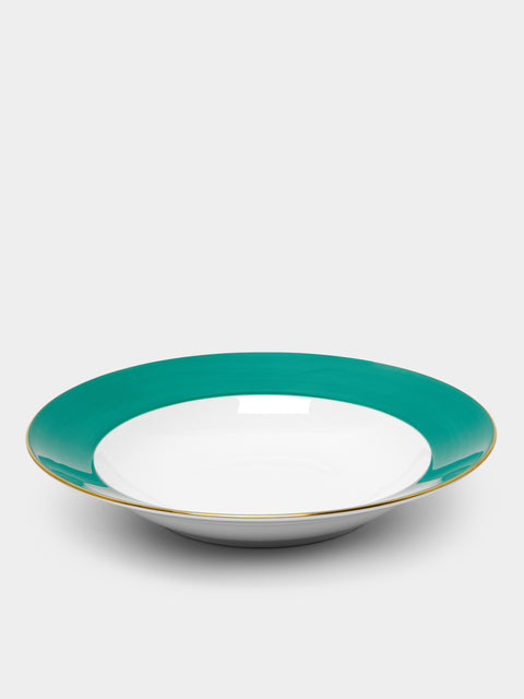 Robert Haviland & C. Parlon - Coco Hand-Painted Porcelain Deep Serving Dish -  - ABASK - 