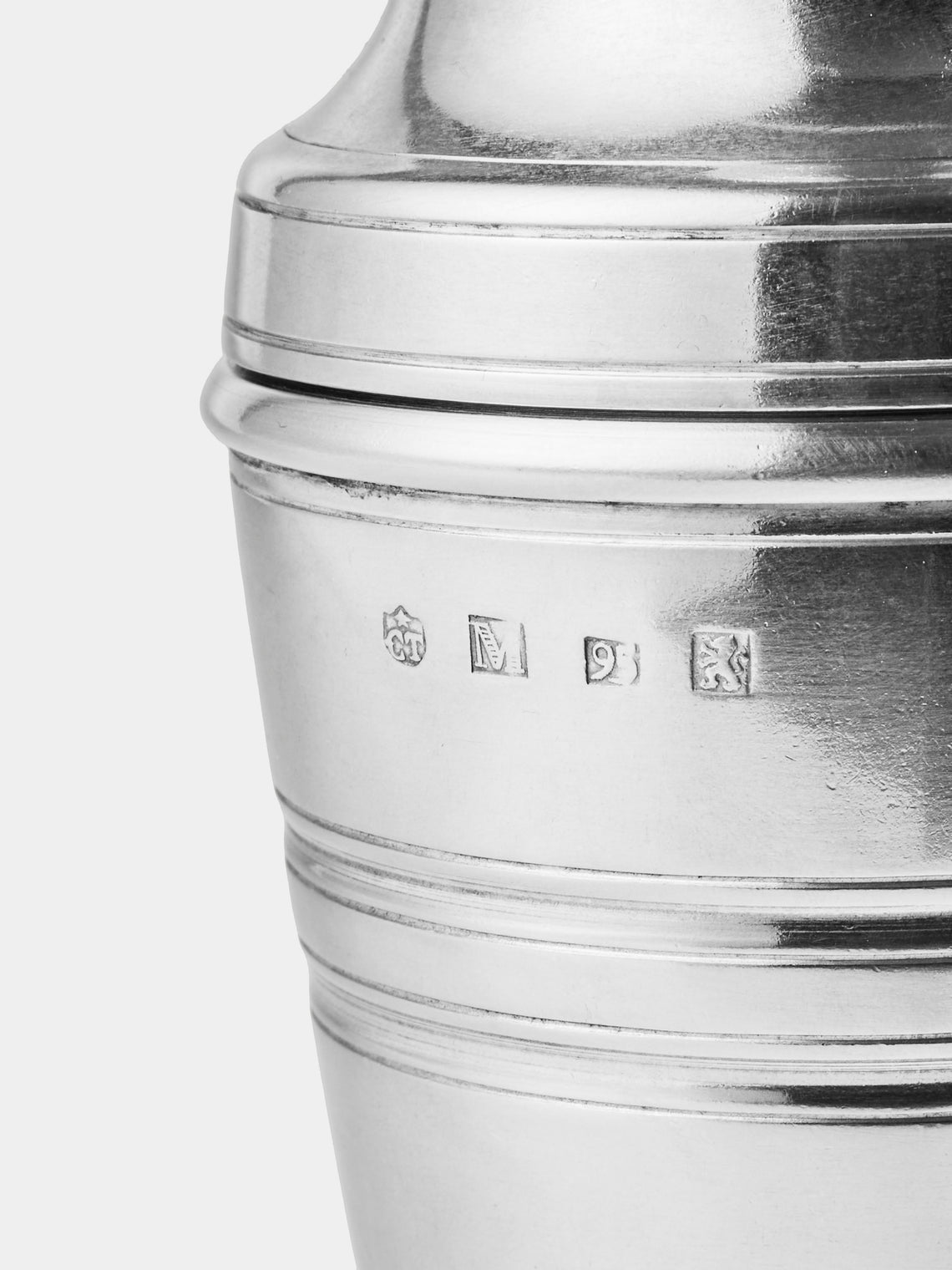 Cosi Tabellini - Piemonte Pewter Cocktail Accessories (Set of 4) - Silver - ABASK