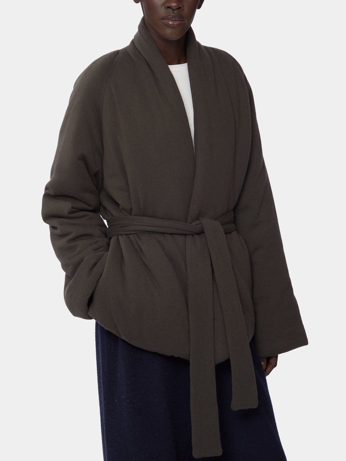 Women's Cashmere and Cotton Padded Jacket | Size: S