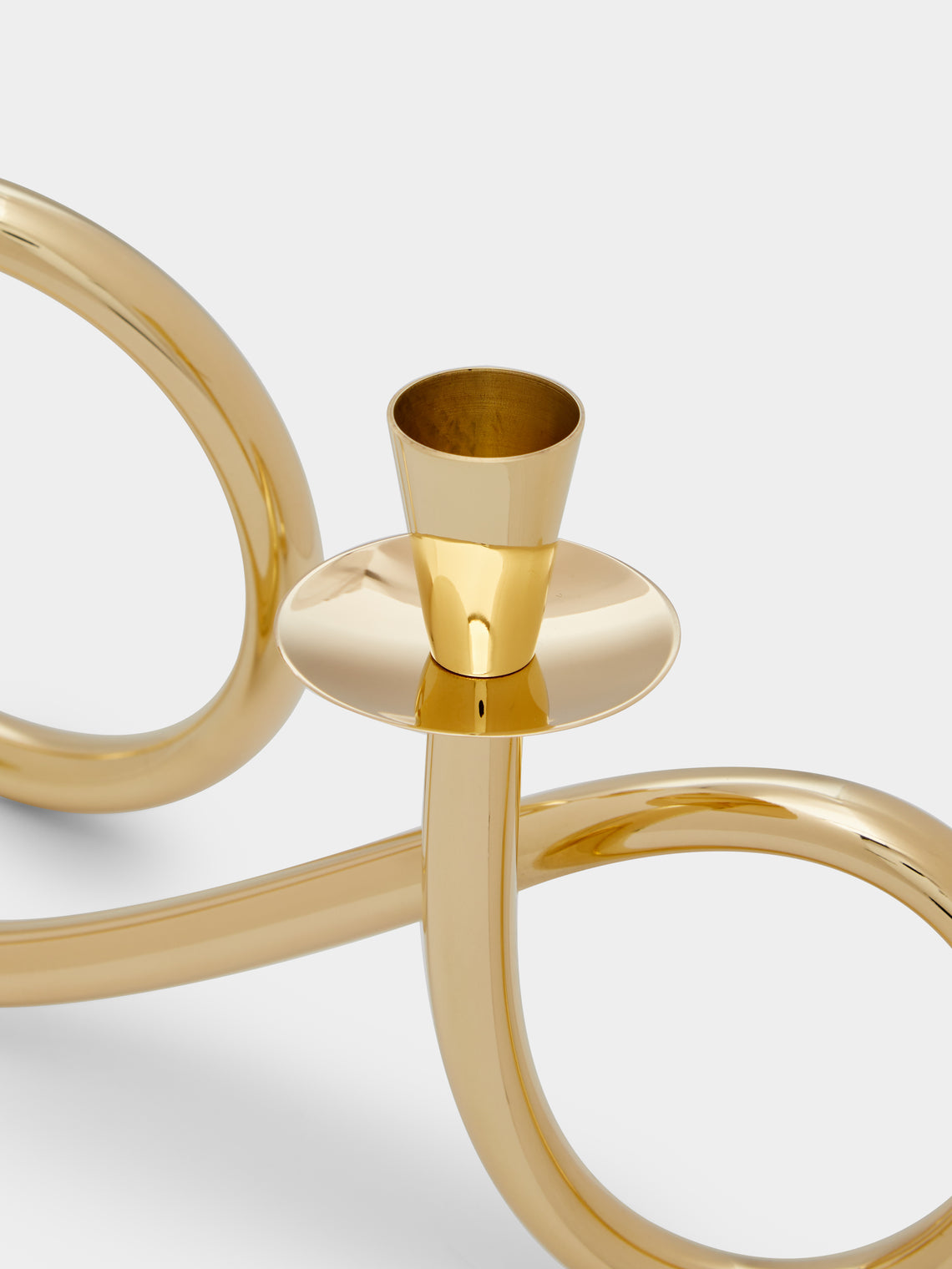De Vecchi - T8 Brass Candle Holder -  - ABASK