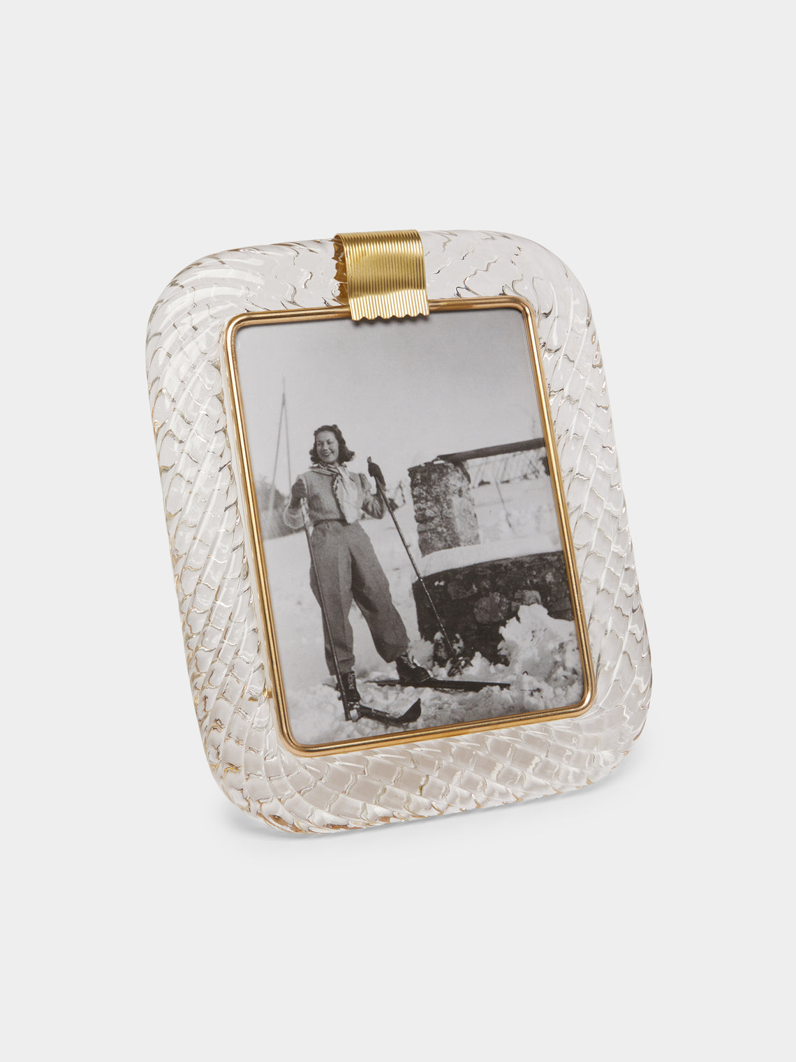 Antique and Vintage - 1960s Murano Glass Photo Frame -  - ABASK - 