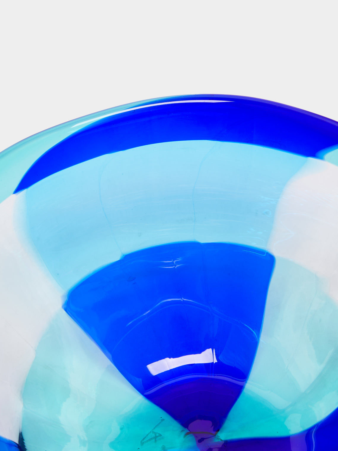 F&M Ballarin - Acquamarina Hand-Blown Murano Glass Bowls (Set of 2) -  - ABASK