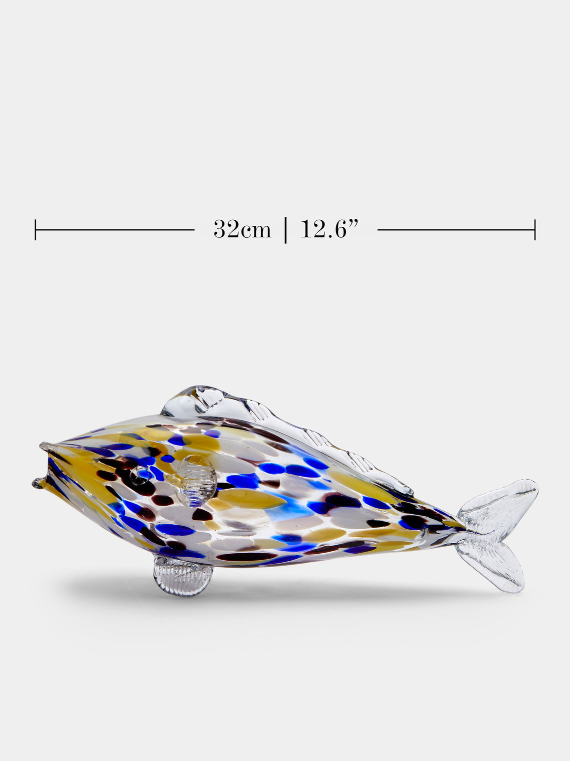 Antique and Vintage - Mid-Century Glass Fish Sculpture - Multiple - ABASK