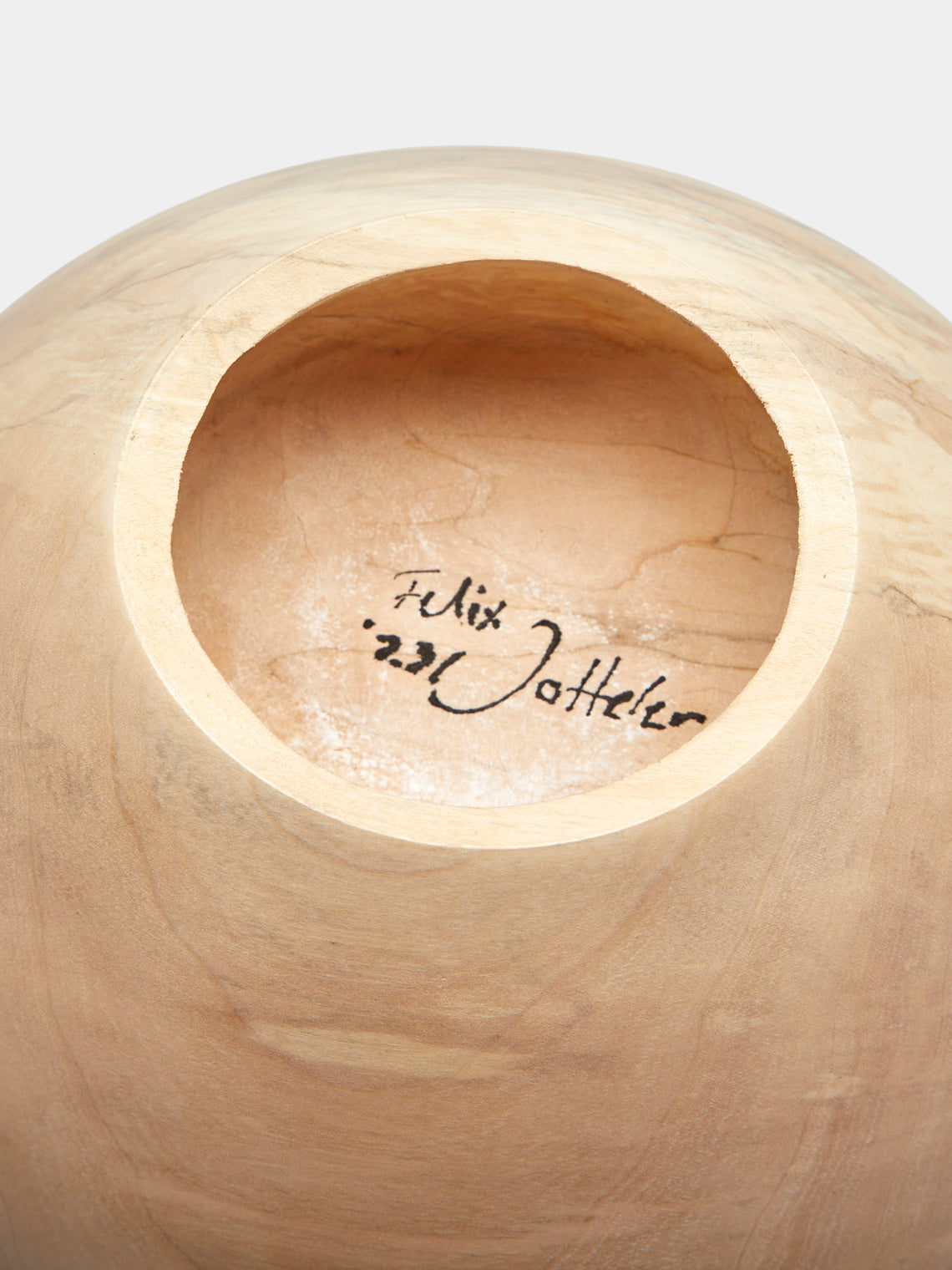 Felix Votteler - Spalted Maple Vase - Natural - ABASK