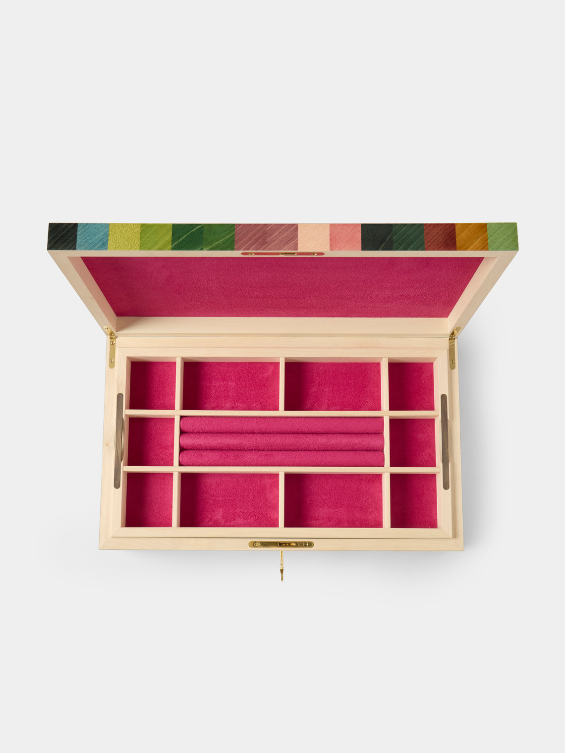 Kevin Stamper - Hibiscus Wood Jewelry Box - Multiple - ABASK