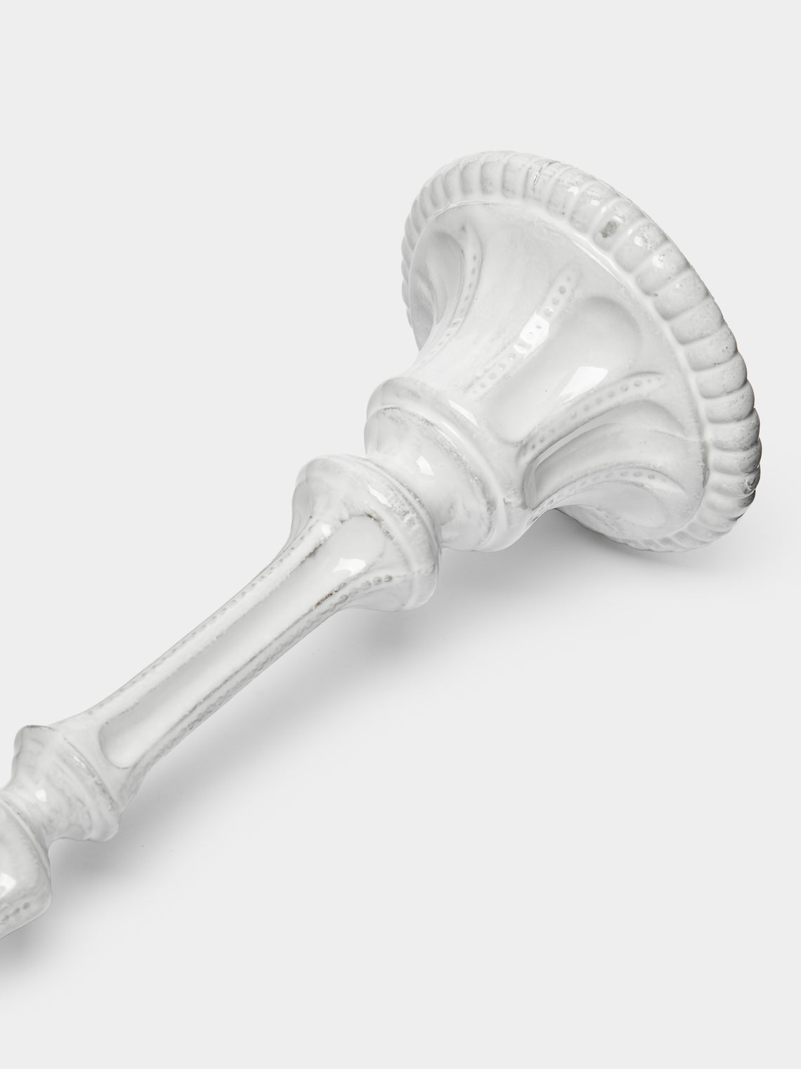 Astier de Villatte - Gisele Hand-Glazed Ceramic Candlestick -  - ABASK