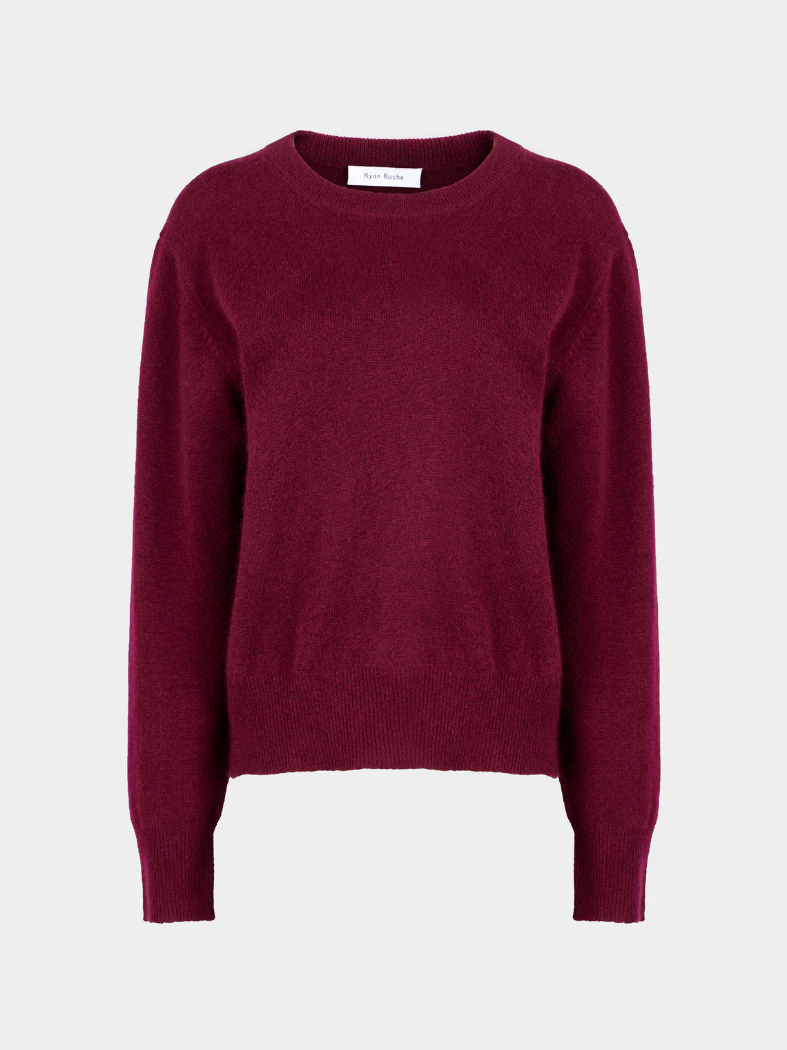 Ryan Roche - Cloud Cashmere and Silk Crew-Neck Sweater | Size: S - Red - ABASK - 