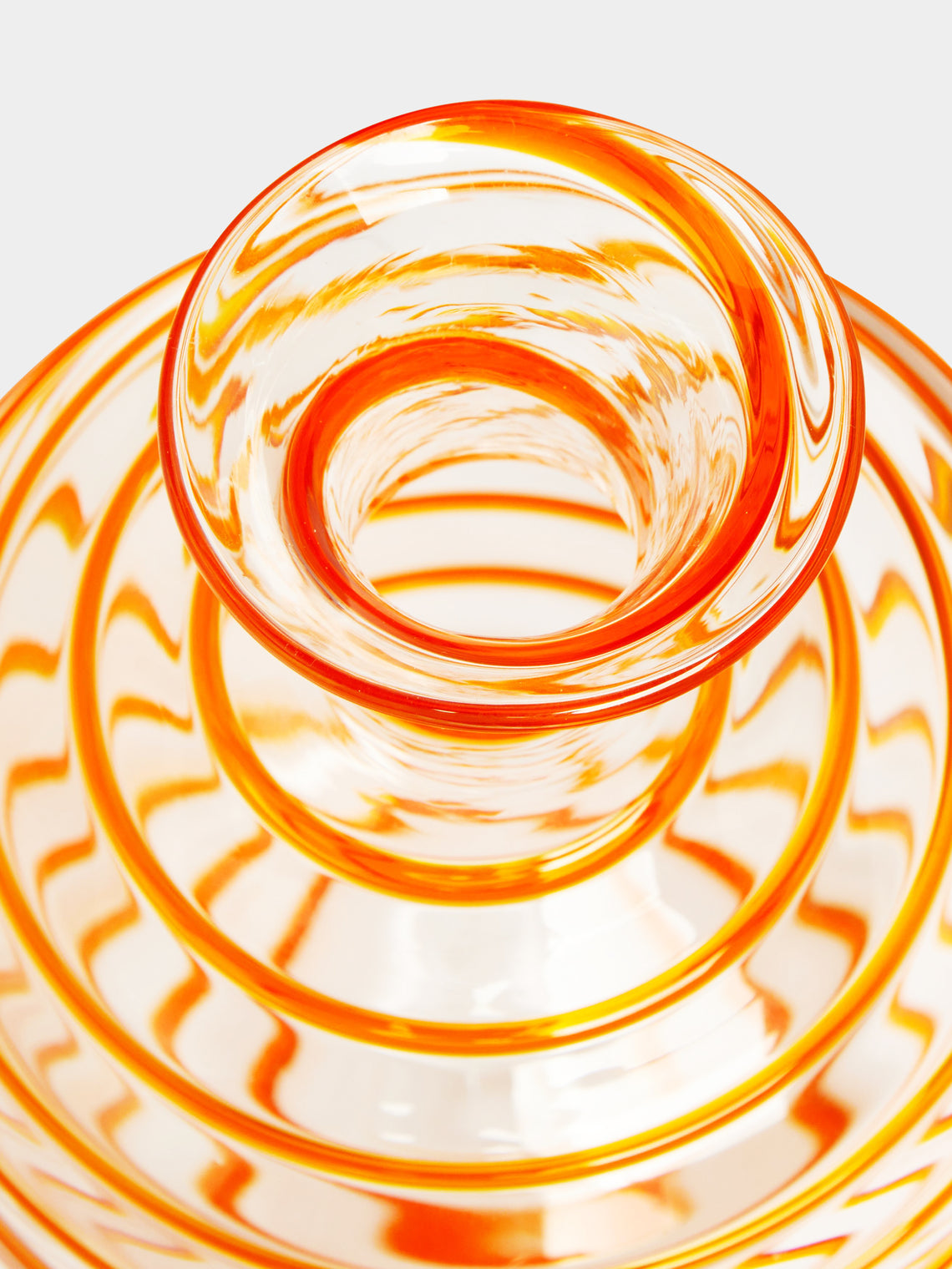 Yali Glass - A Filo Hand-Blown Murano Glass Carafe -  - ABASK