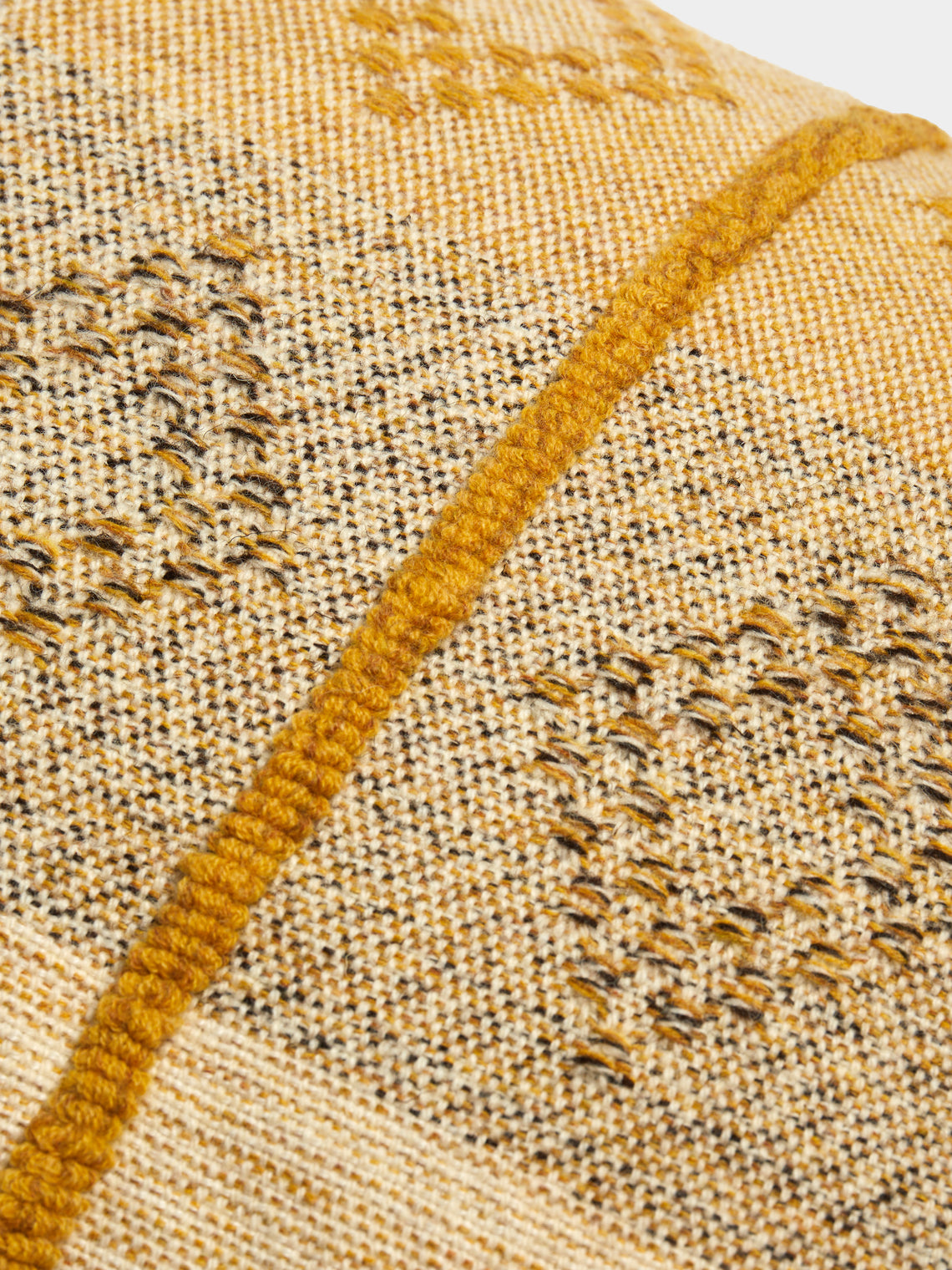 Maria Sigma - Ariadne Handwoven Wool and Alpaca Cushion -  - ABASK