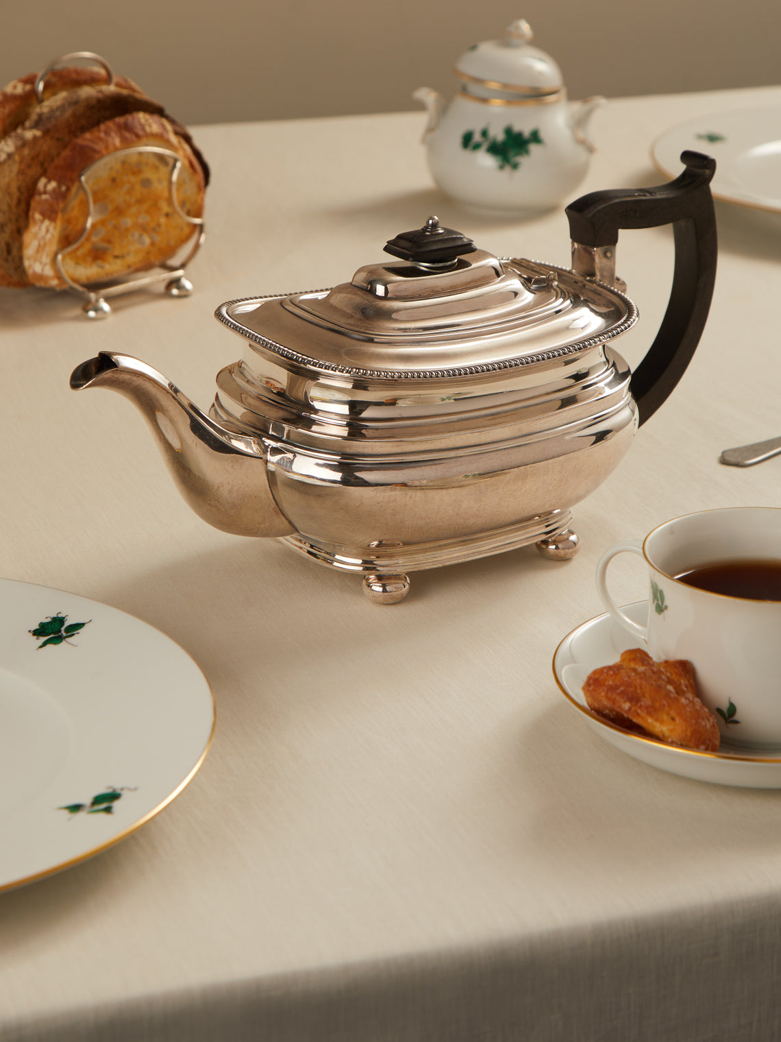Antique and Vintage - 1900s Silver-Plated Teapot -  - ABASK