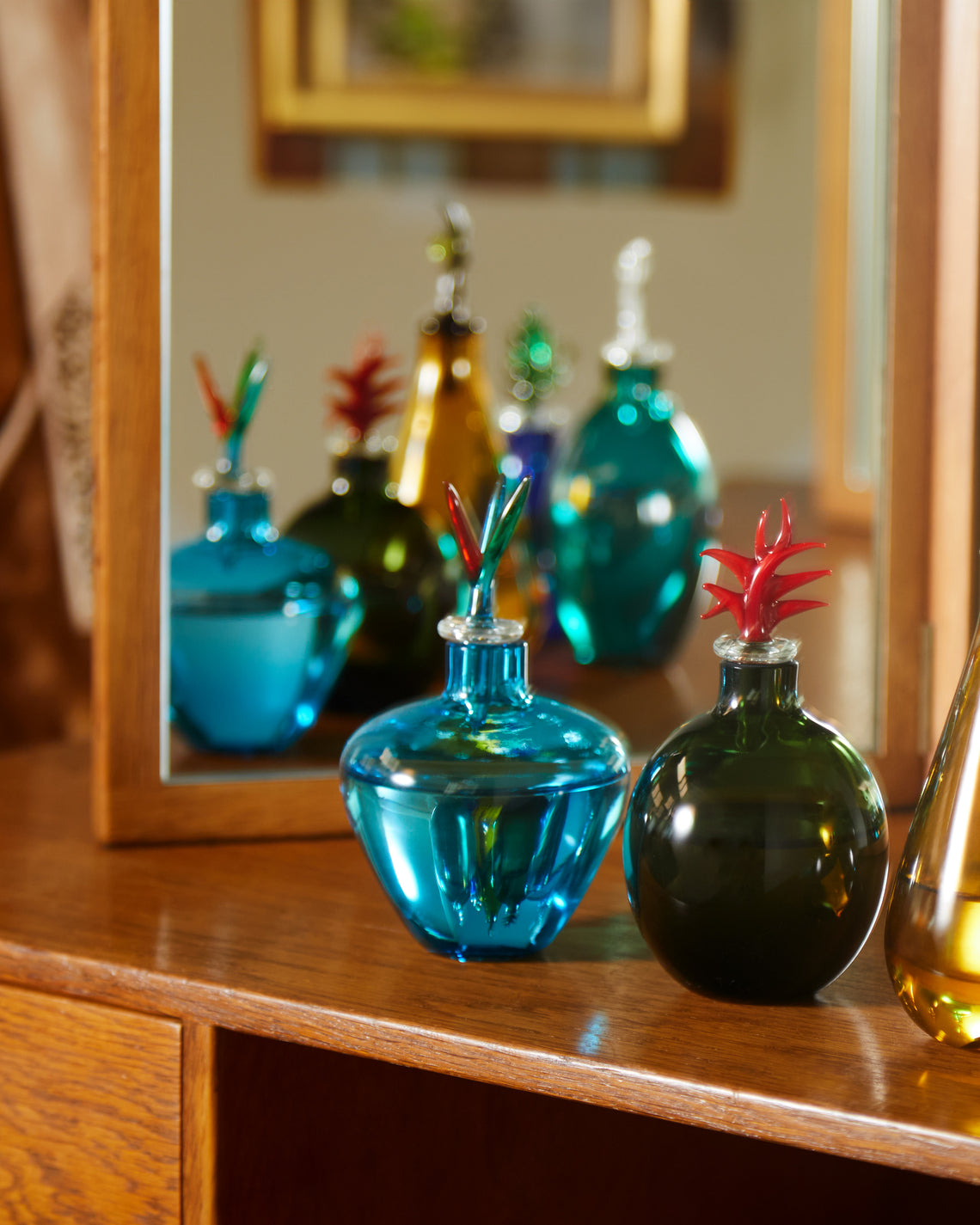 Venini - 1984 Laura de Santillana Monofiore Hand-Blown Murano Glass Perfume Bottle -  - ABASK