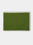 Borgo delle Tovaglie - Linen Crochet-Edge Placemats (Set of 4) - White - ABASK - 