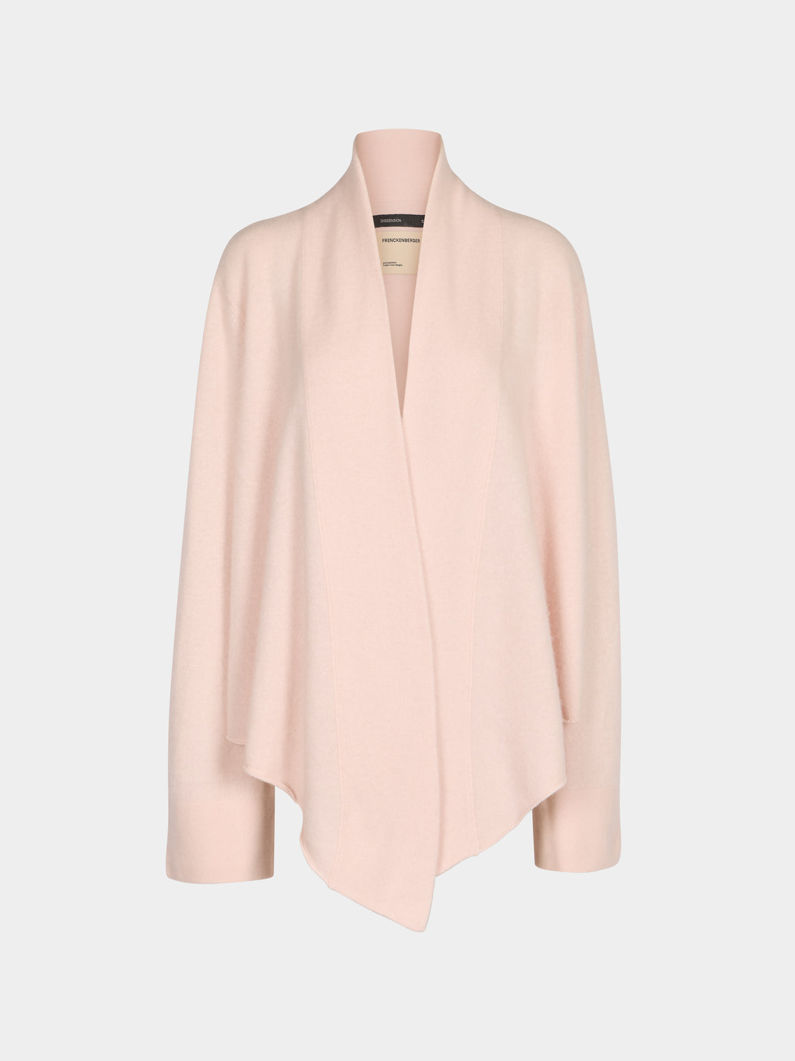 Frenckenberger - Cross Cashmere Short Cardigan | Size: M -  - ABASK - 