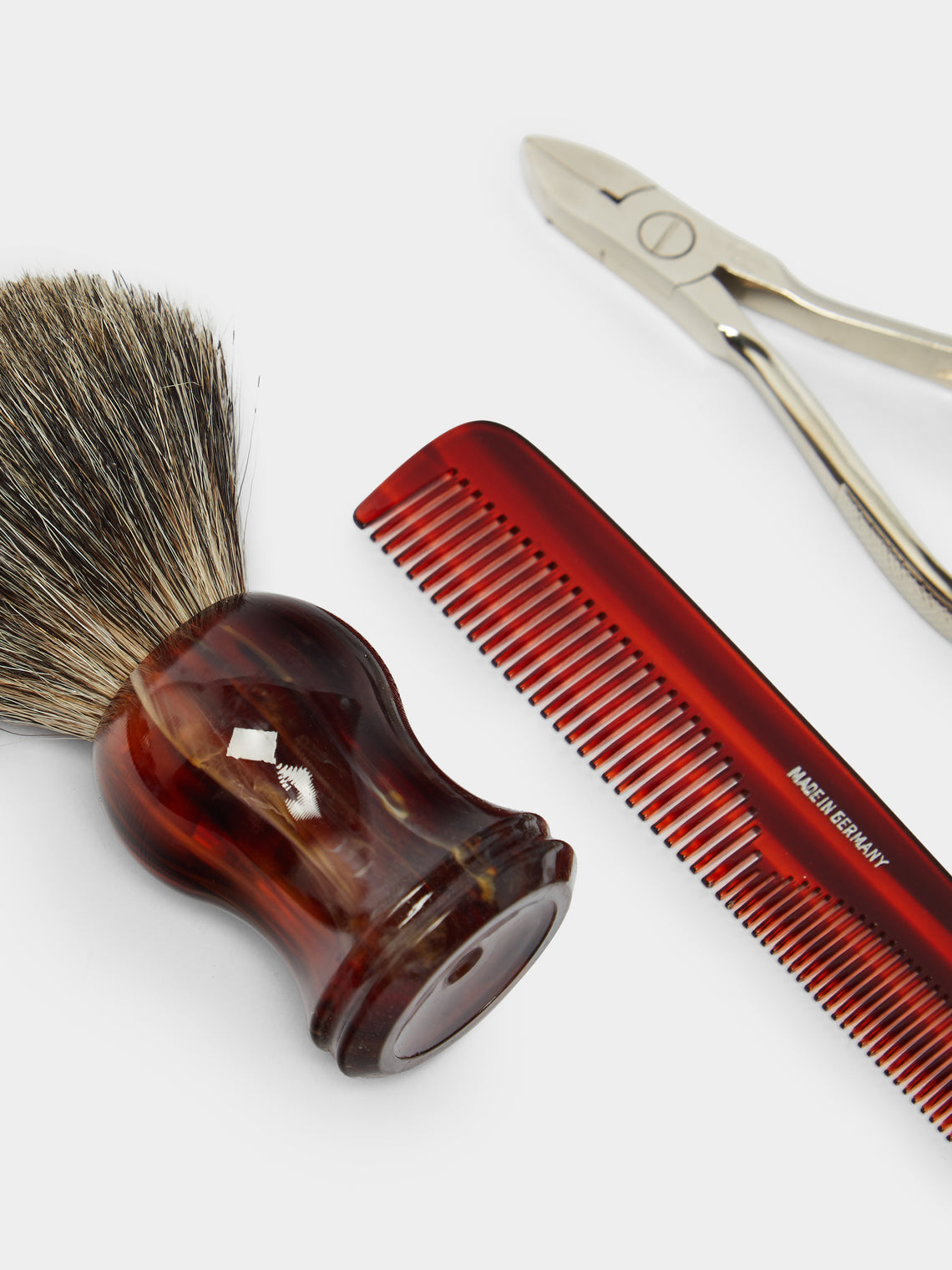 F. Hammann - Leather Large Grooming and Manicure Set -  - ABASK