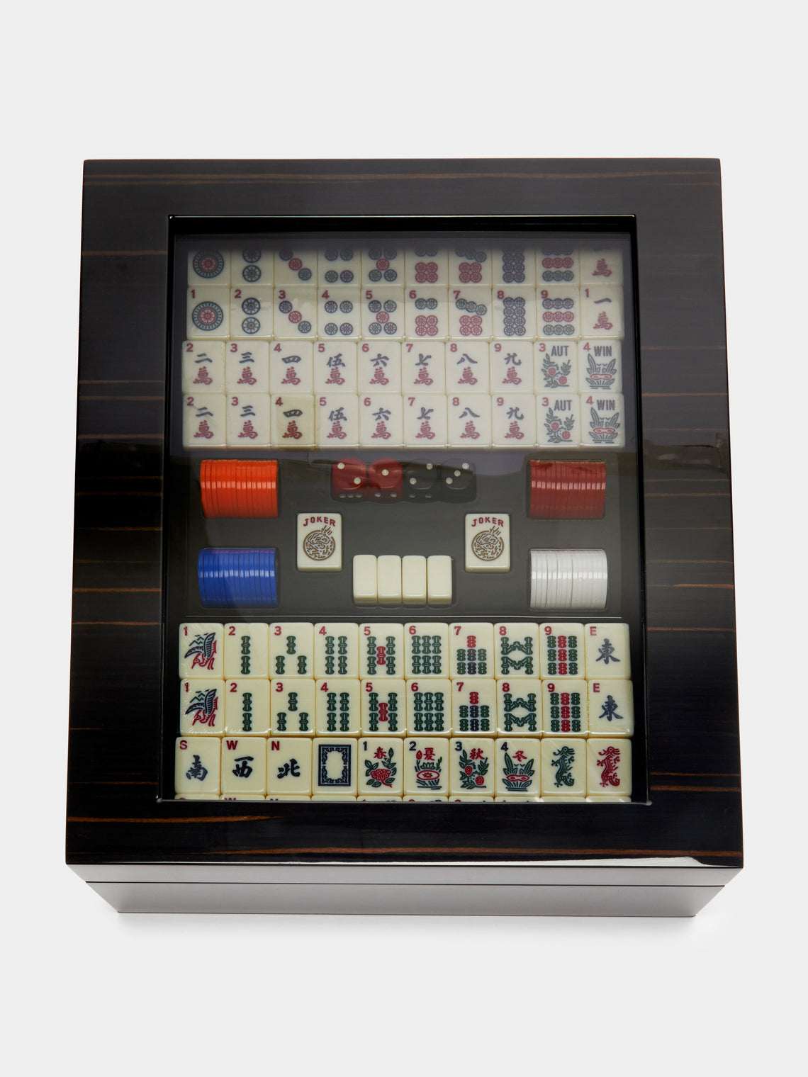 Agresti - Ebony Mahjong Set -  - ABASK
