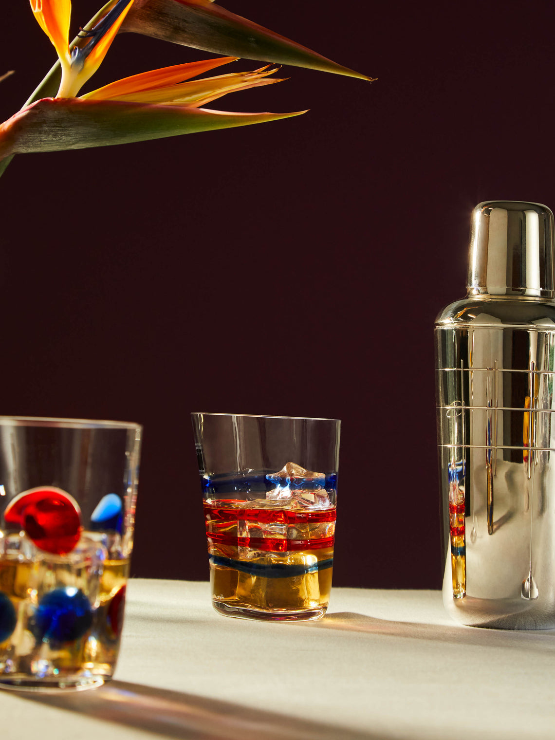 Carlo Moretti - Bora Hand-Blown Murano Glass Tumbler -  - ABASK