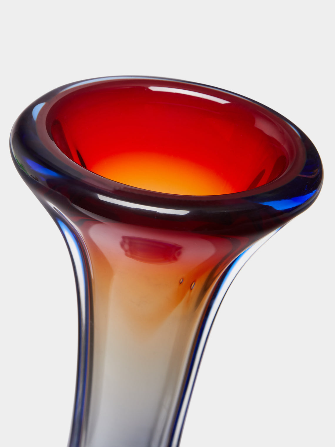 Antique and Vintage - 1950s Flavio Poli Murano Glass Vase -  - ABASK