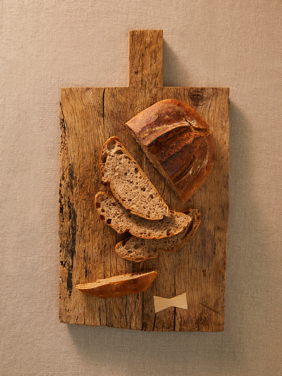 Art Brugi - Hand-Carved Reclaimed Oak Large Serving Board -  - ABASK